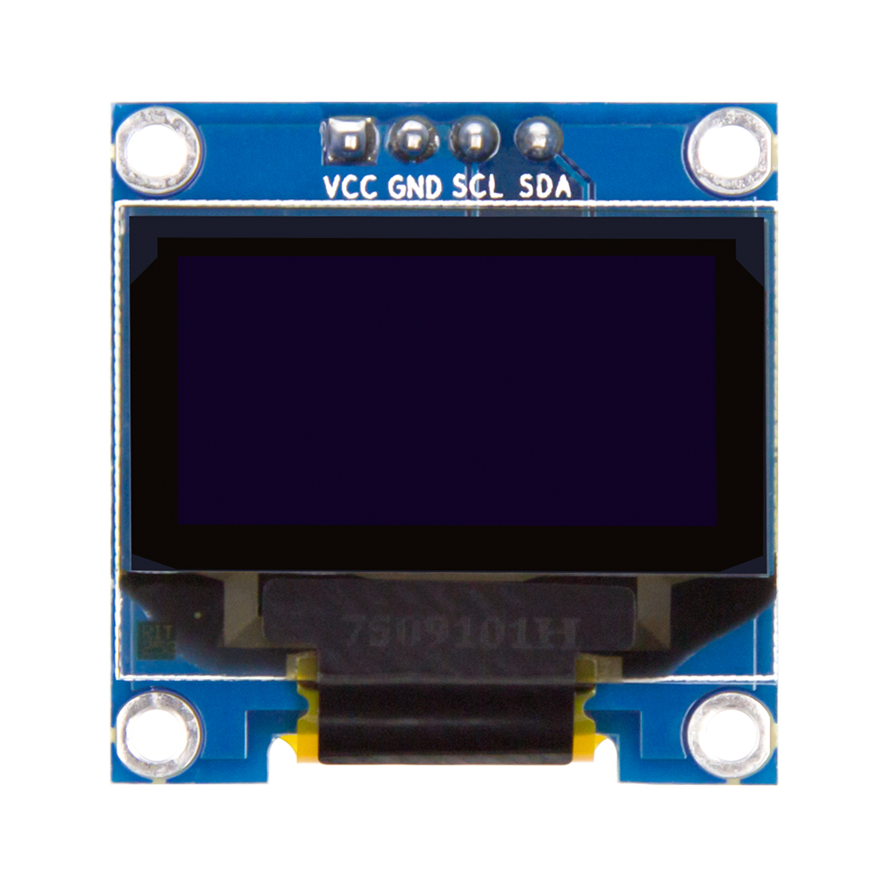 "Дисплей 0.96"" 128*64 I2C OLED LCD, SSD1306 синие символы на синем экране"